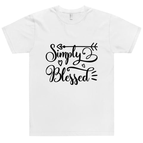 Simply Blessed Unisex T-shirts