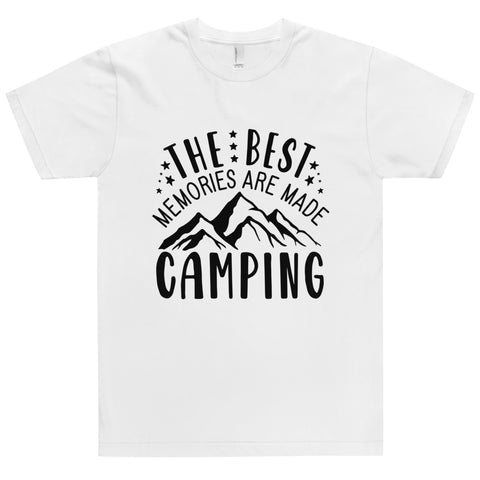The Best Memories Are Made Camping Unisex T-shirts