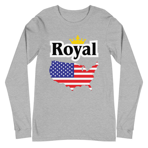 Royal (USA) Unisex Long Sleeve Tee