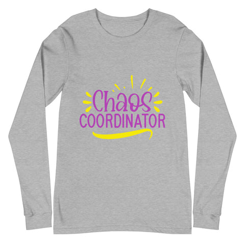 Chaos Coordinator Unisex Long Sleeve Tee