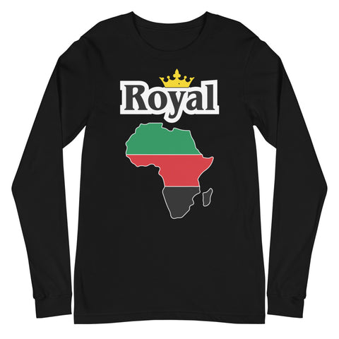 Royal (Africa) Unisex Long Sleeve Tee