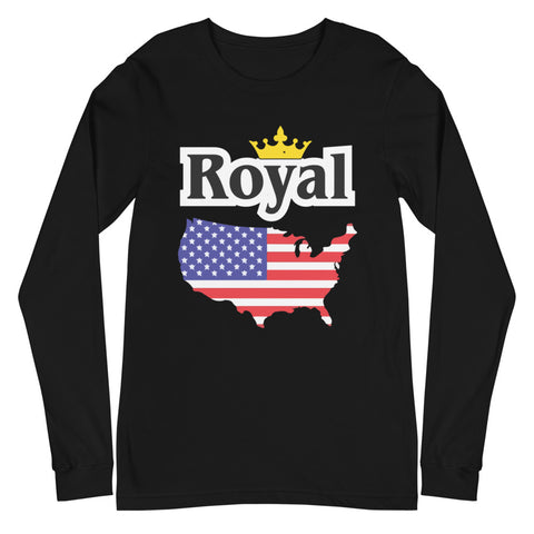 Royal (USA) Unisex Long Sleeve Tee