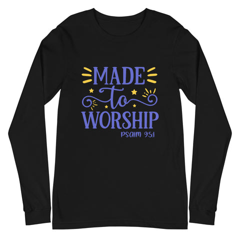 Worship Unisex Long Sleeve T-shirts