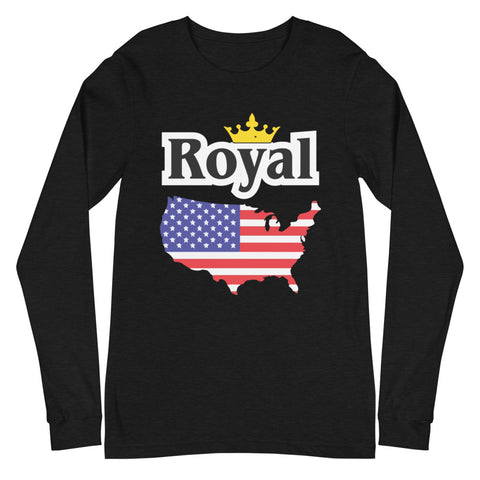 Royal (USA) Unisex Long Sleeve Tee