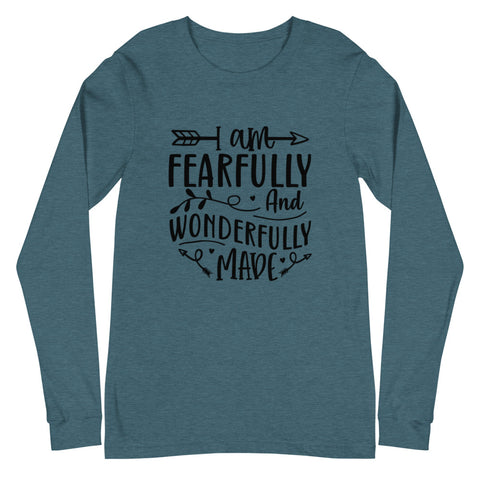 Im Fearfully And Wonderfully Made Unisex Long Sleeve T-shirts