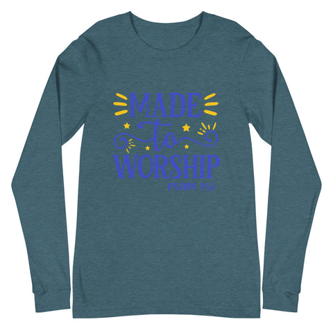 Worship Unisex Long Sleeve T-shirts
