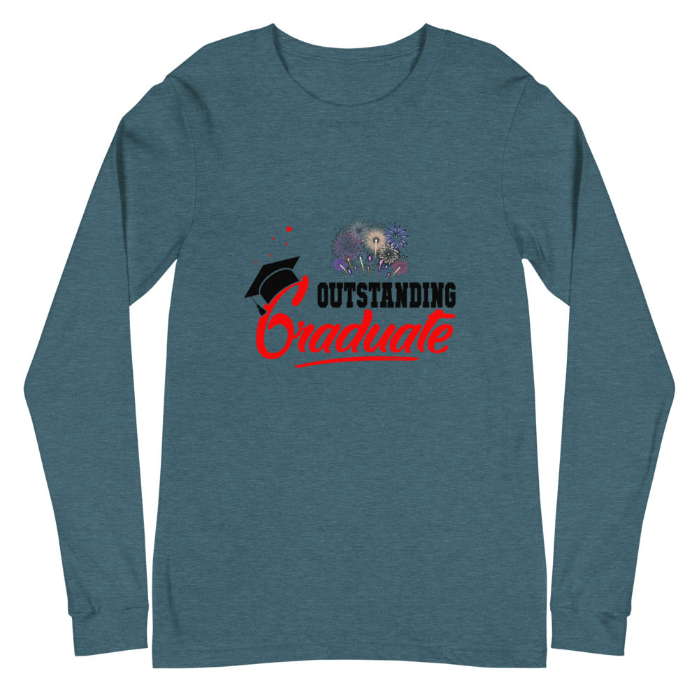 Black Graduate Unisex Long Sleeve Tee