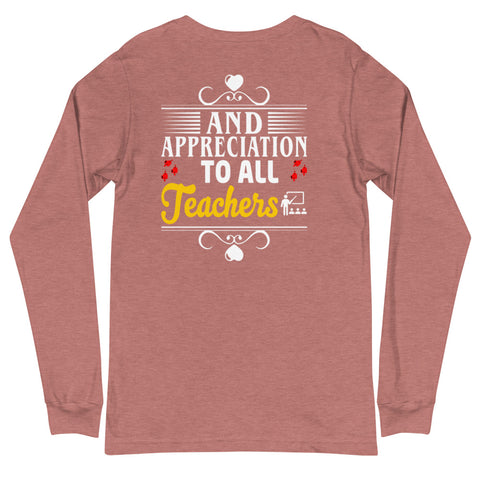 Award Of Love Unisex Long Sleeve Tee