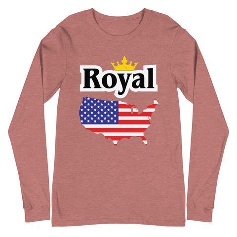 Royal (USA) Unisex Long Sleeve Tee