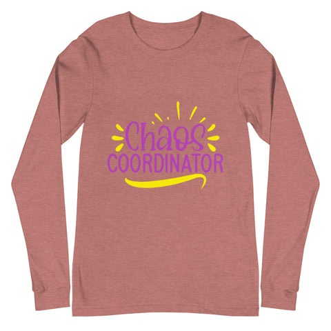 Chaos Coordinator Unisex Long Sleeve Tee