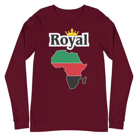 Royal (Africa) Unisex Long Sleeve Tee