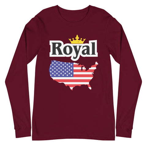 Royal (USA) Unisex Long Sleeve Tee