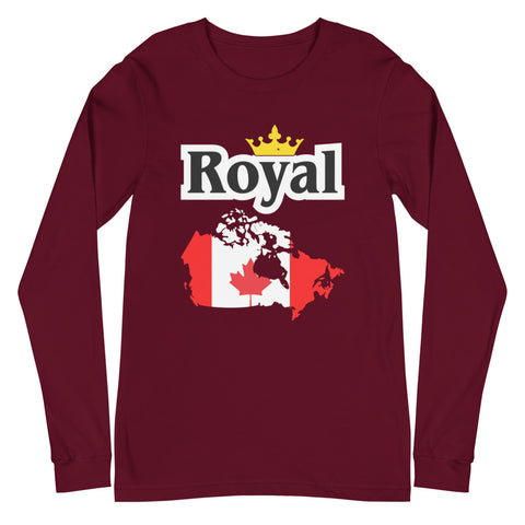 Royal (Canada) Unisex Long Sleeve Tee