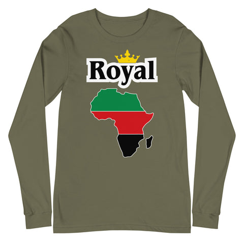 Royal (Africa) Unisex Long Sleeve Tee