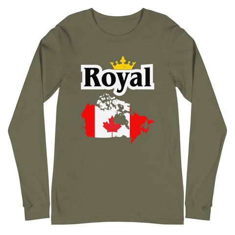 Royal (Canada) Unisex Long Sleeve Tee