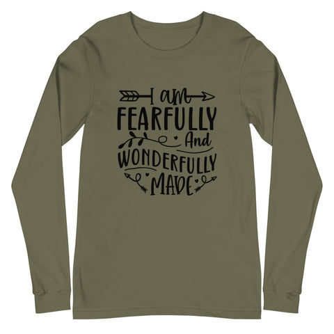 Im Fearfully And Wonderfully Made Unisex Long Sleeve T-shirts