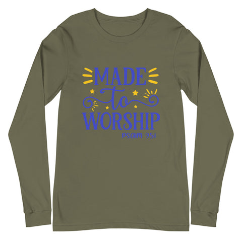 Worship Unisex Long Sleeve T-shirts