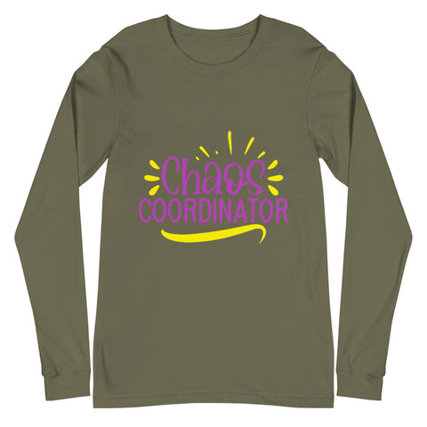 Chaos Coordinator Unisex Long Sleeve Tee