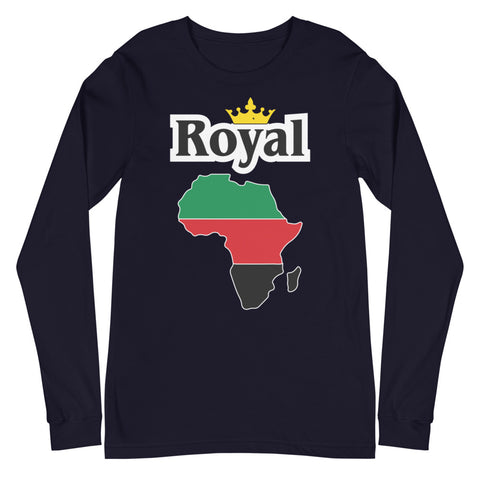 Royal (Africa) Unisex Long Sleeve Tee