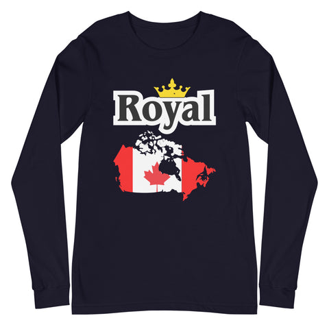Royal (Canada) Unisex Long Sleeve Tee