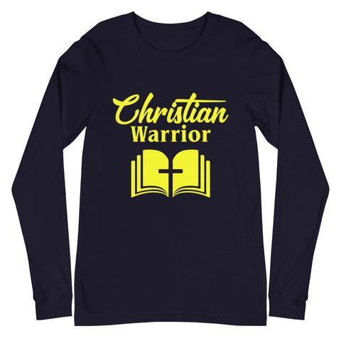 Christian Warrior Unisex Long Sleeve Tee