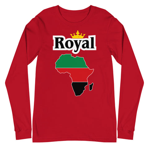Royal (Africa) Unisex Long Sleeve Tee