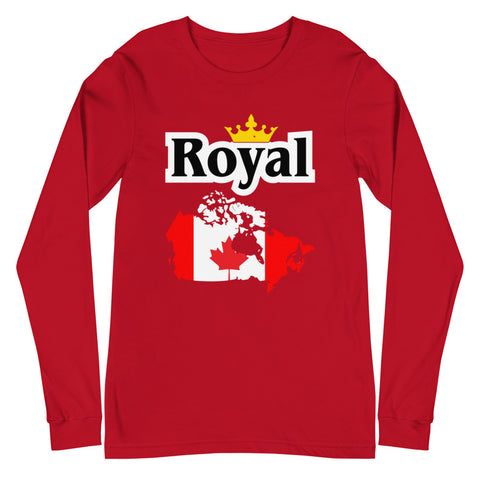 Royal (Canada) Unisex Long Sleeve Tee