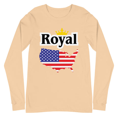 Royal (USA) Unisex Long Sleeve Tee