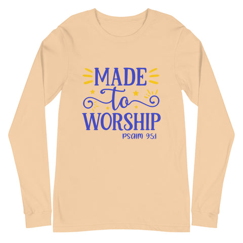 Worship Unisex Long Sleeve T-shirts