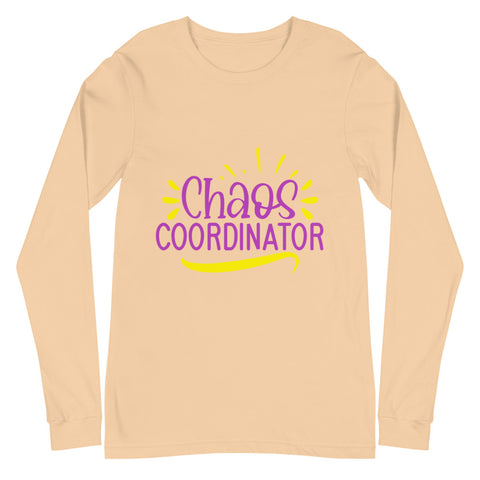 Chaos Coordinator Unisex Long Sleeve Tee