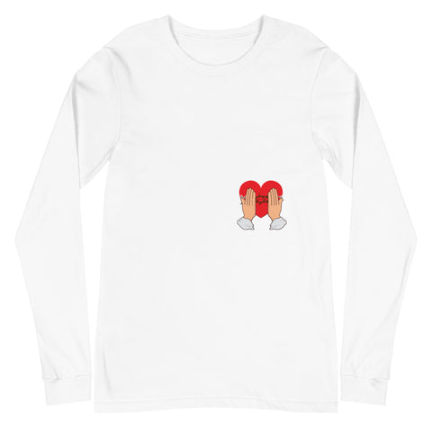 Jesus Lives Here Unisex Long Sleeve Tee