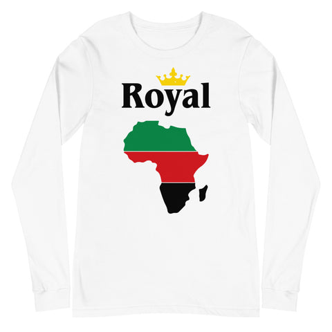 Royal (Africa) Unisex Long Sleeve Tee