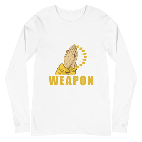 My Greatest Weapon Unisex Long Sleeve Tee