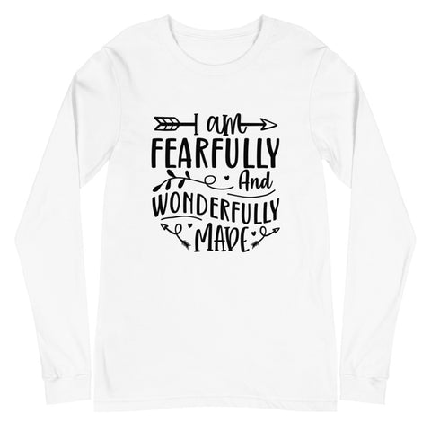 Im Fearfully And Wonderfully Made Unisex Long Sleeve T-shirts