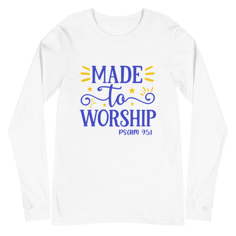 Worship Unisex Long Sleeve T-shirts