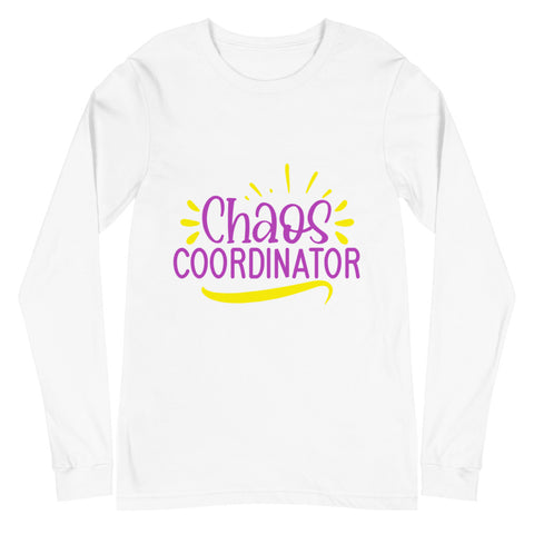 Chaos Coordinator Unisex Long Sleeve Tee