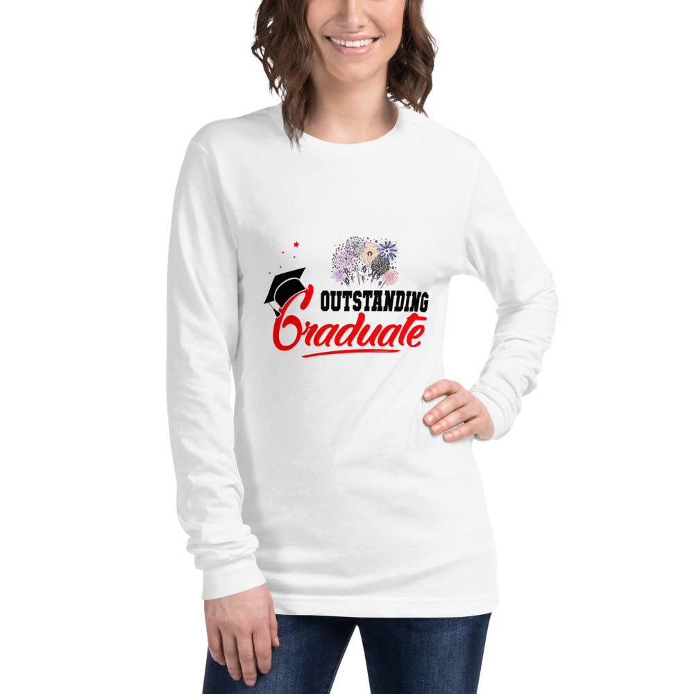 Black Graduate Unisex Long Sleeve Tee