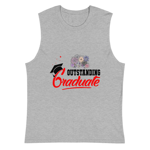 Black Graduate Muscle Shirt
