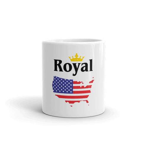 Royal (USA) White glossy mug