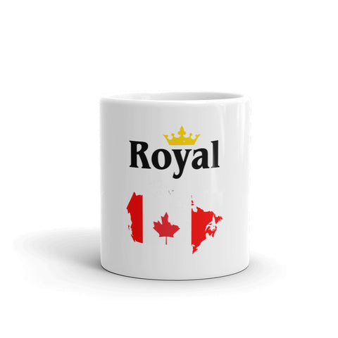 Royal (Canada) White glossy mug