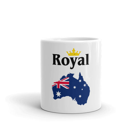 Royal (Australia) White glossy mug