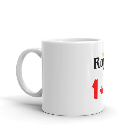 Royal (Canada) White glossy mug