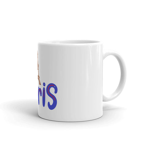 Paris White glossy mug