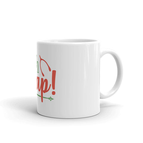 Oh Snap White glossy mug