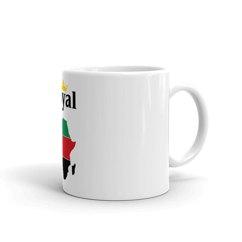 Royal (Africa) White glossy mug