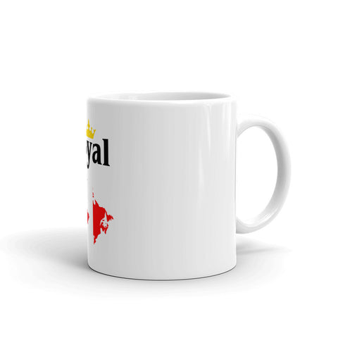 Royal (Canada) White glossy mug