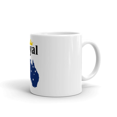 Royal (Australia) White glossy mug