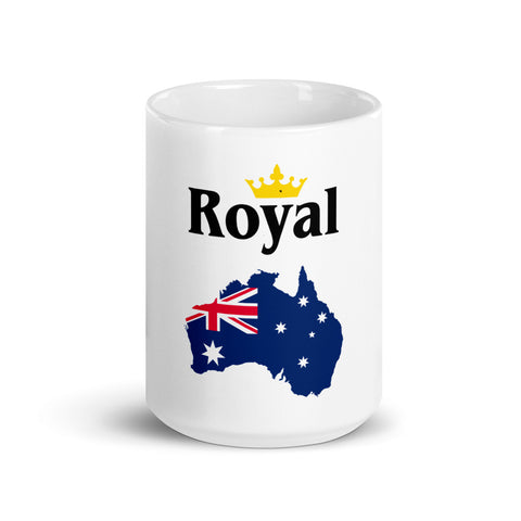 Royal (Australia) White glossy mug