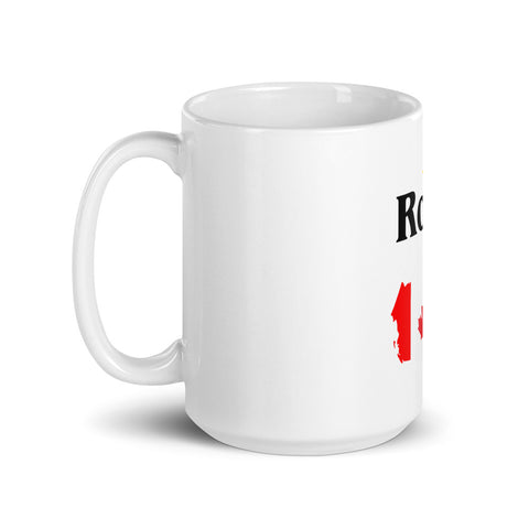Royal (Canada) White glossy mug