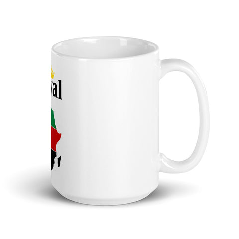 Royal (Africa) White glossy mug